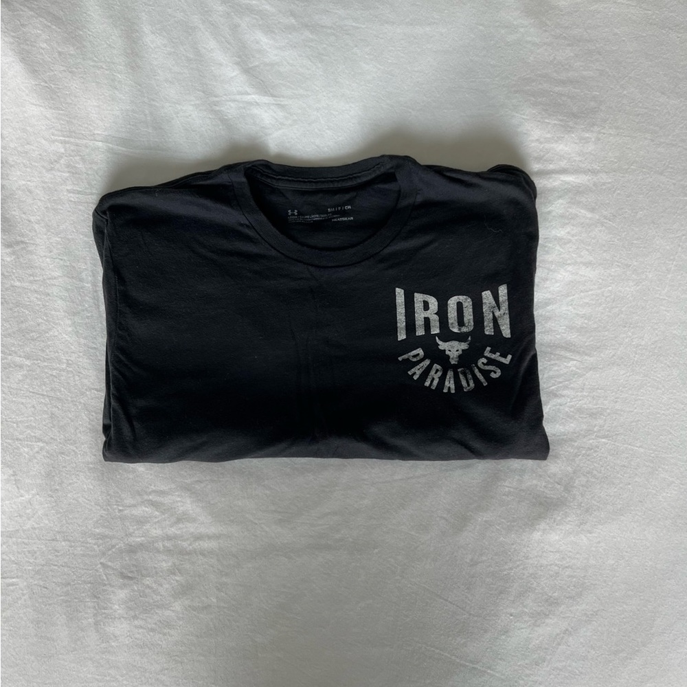 Black “Iron Paradise” Under Armor Shirt
